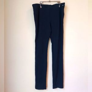 BCBG MaxAzria Cropped Midnight Blue Leggings, Size S